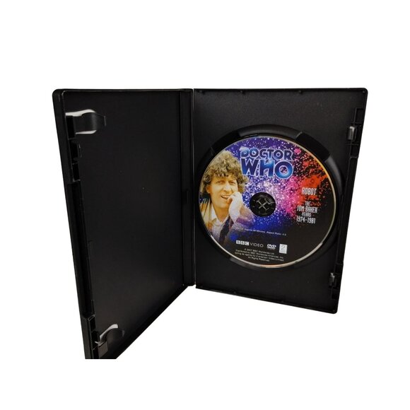 Doctor Who Robot DVD Starring Tom Baker Story No. 75 BBC Video With Extras - Picture 4 of 6